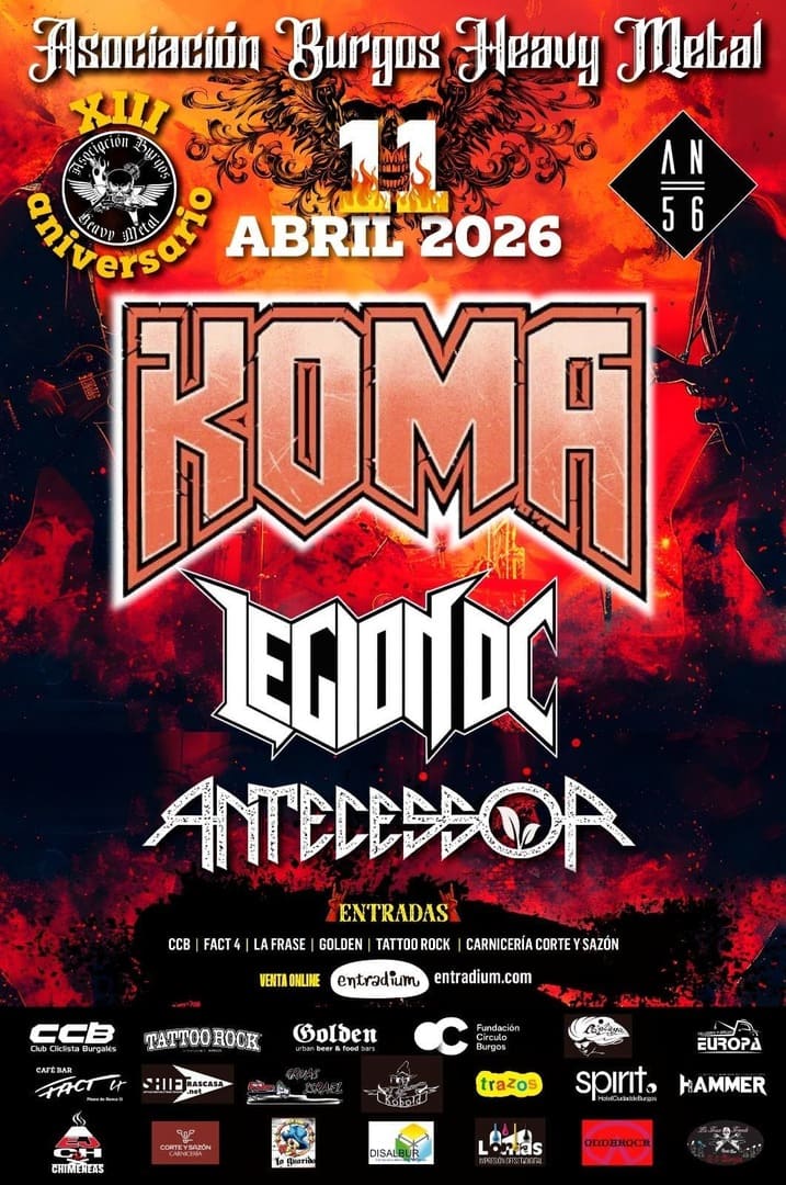 Aniversario Asociación Burgos Heavy Metal